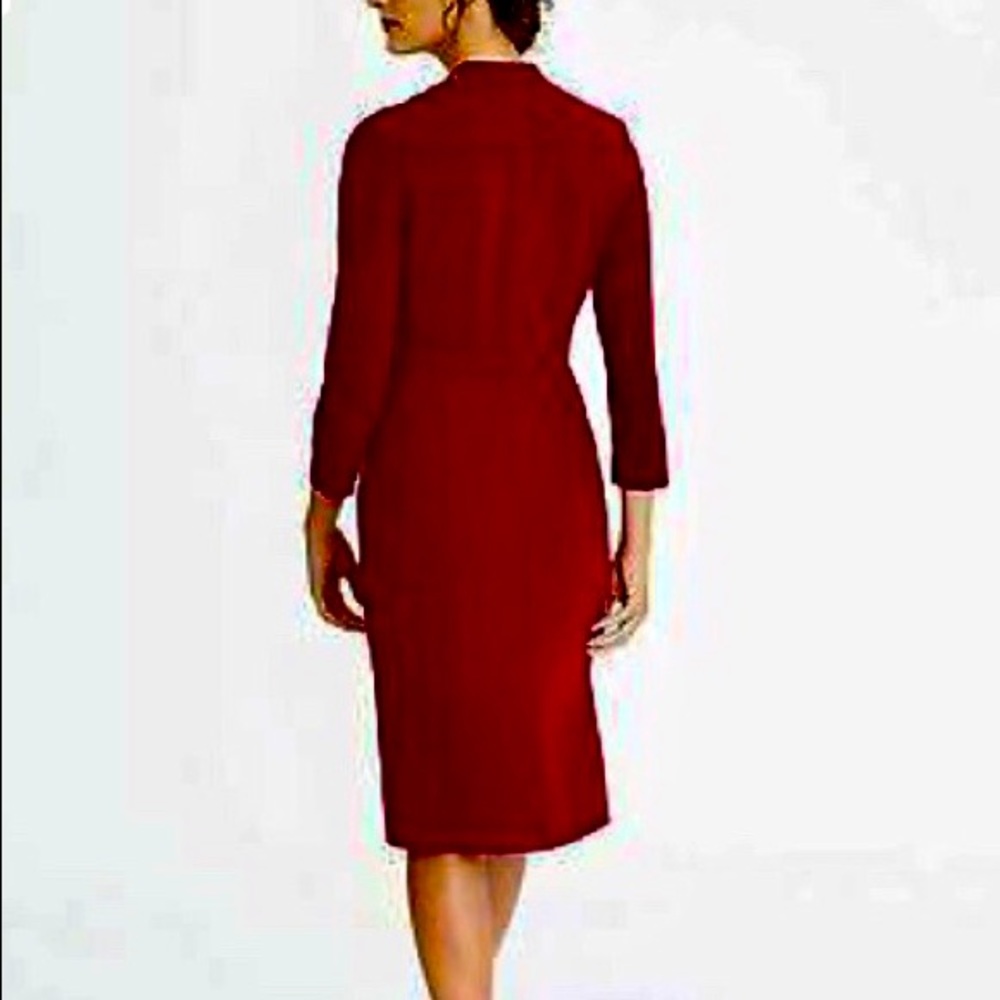 Banana Republic tie neck dress